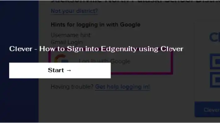 Edgenuity student Login through Clever